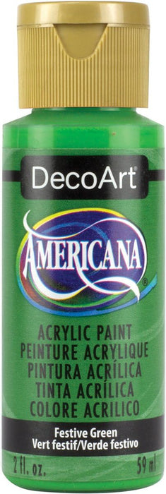 DecoArt - Americana Acrylic Paint 2oz - Festive Green