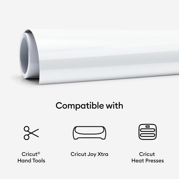 Cricut - Joy Xtra Vinyl Iron On Smart Vinyl for Shirts 24.1cm x 61cm
