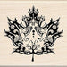 Inkadinkado - Wood Mounted Stamp - Maple Leaf