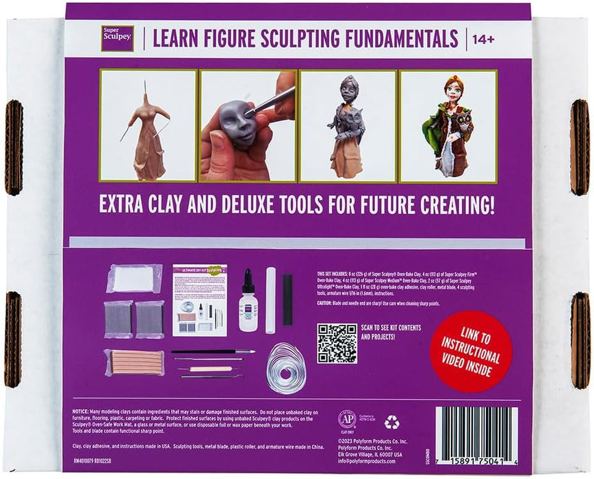 Sculpey - Ultimate DIY Sculpting Kit - Super Sculpey