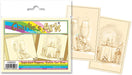 Katy Sue Designs - Charlie's Ark - Sepia Card Toppers - Table for Two