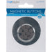 Craft Medley Magnetic Buttons-8mm 22/Pkg