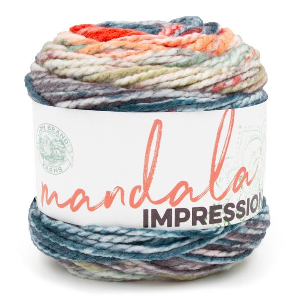 Lion Brand Mandala Impressions Yarn-Woodstock