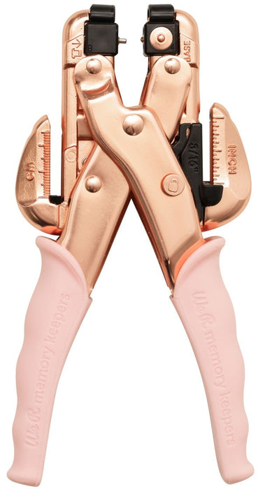 We R - Crop-A-Dile Hole Punch & Eyelet Setter Rose Gold
