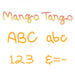 Sizzix - Sizzlits - Alphabet Set 35 Dies - Mango Tango