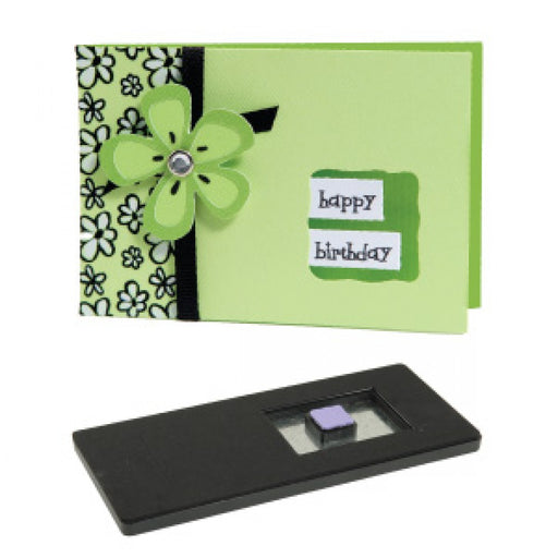 Sizzix - Movers & Shapers XL Die Set - Card, Horizontal Note & Wavy Window (Kit #3)