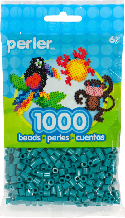 Perler Beads 1,000/Pkg-Teal