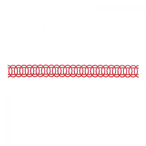 Sizzix - Sizzlits Decorative Strip Die - Ovals, Interlocking