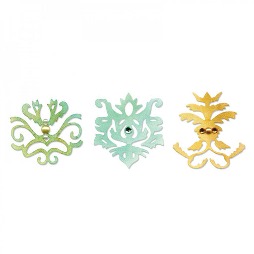 Sizzix - Sizzlits Die Set 3PK - Royal Motif Set