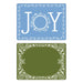 Sizzix - Embossing Folders 2PK - Holiday Joy Set