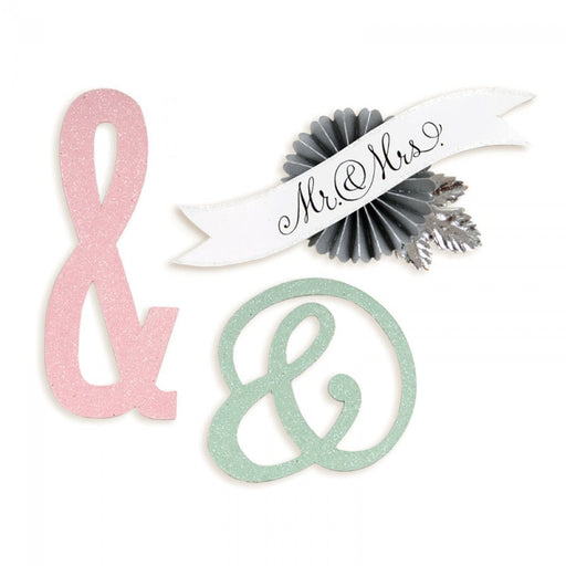 Sizzix - Sizzlits Die - Ampersands & Banner