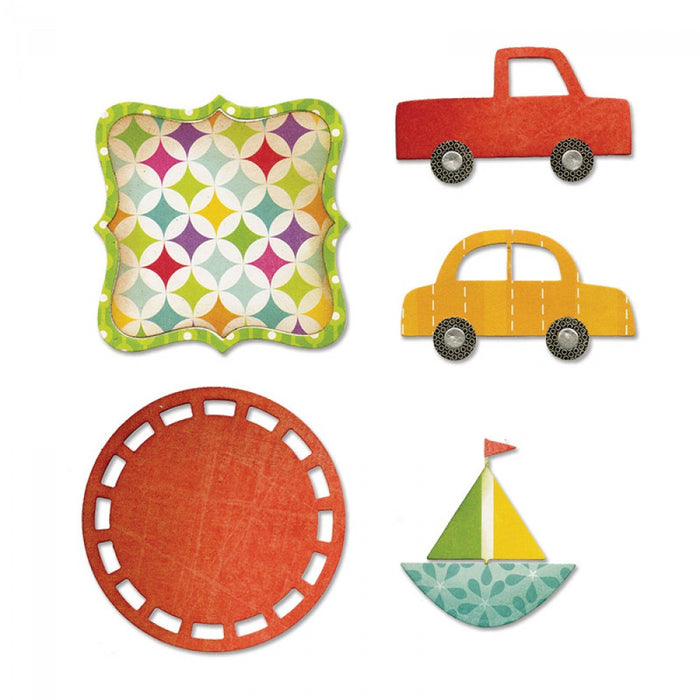 Sizzix - Thinlits Die Set 7PK - Little Boy