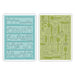 Sizzix - Textured Impressions Embossing Folders 2PK - Retro Kitchen Set