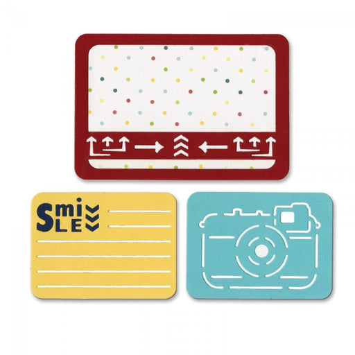 Sizzix - Thinlits Die Set 3PK - Smile for the Camera
