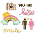 Sizzix - Thinlits Die Set 7PK - You & Me