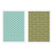 Sizzix - Textured Impressions Embossing Folders 2PK - Smile & Plus Set