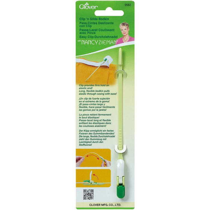 Clover Clip'n Glide Bodkin By Nancy Zieman-