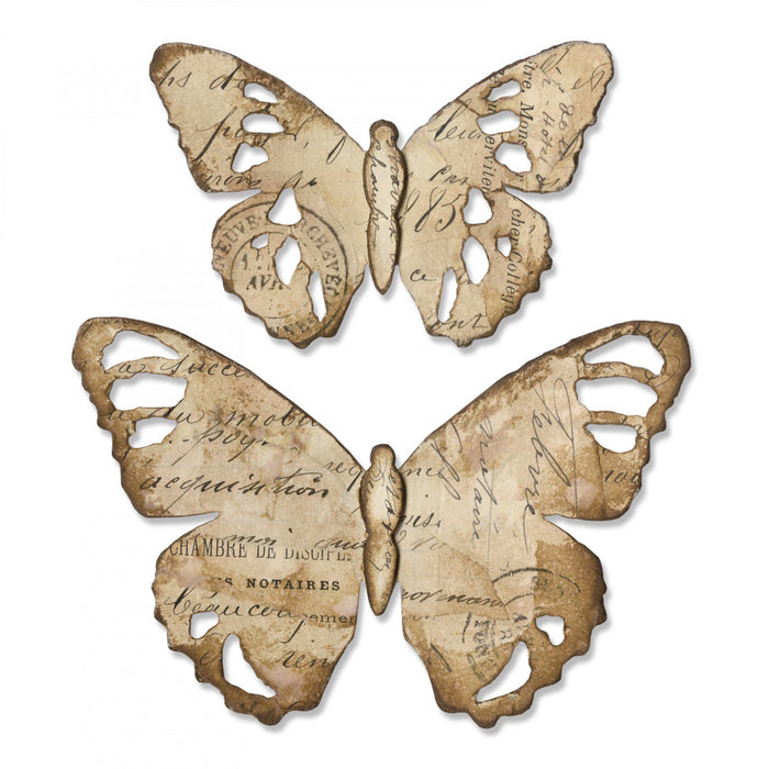 Sizzix - Tim Holtz - Bigz Die - Tattered Butterfly