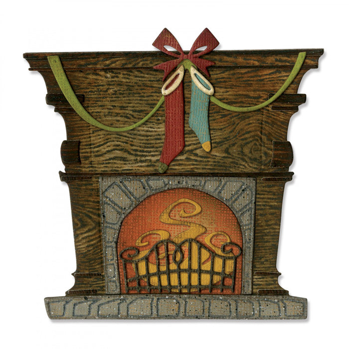 Sizzix - Tim Holtz - Thinlits Die Set - Fireside