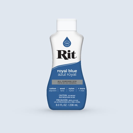 Rit Dye - All Purpose Liquid 8oz - Royal Blue
