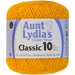 Aunt Lydia's Classic Crochet Thread Size 10-Goldenrod