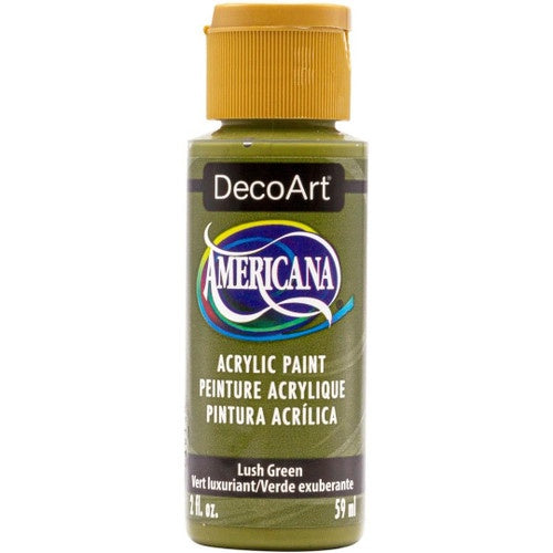 DecoArt Americana Acrylic Paint 2oz-Lush Green