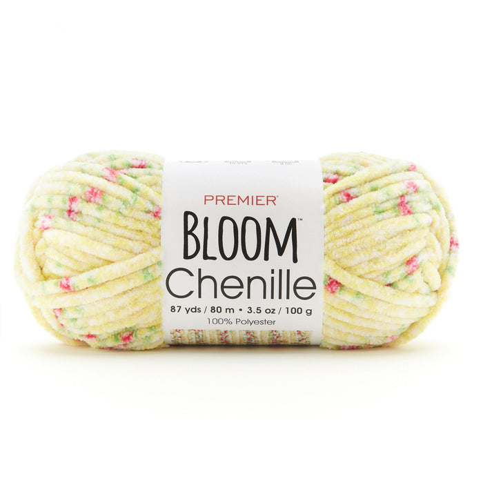 Premier Bloom Chenille Yarn-Buttercup