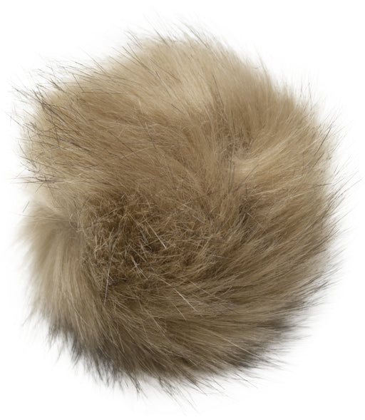 Pepperell Braiding Faux Fur Pom With Loop-Lion Mane