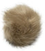 Pepperell Braiding Faux Fur Pom With Loop-Lion Mane