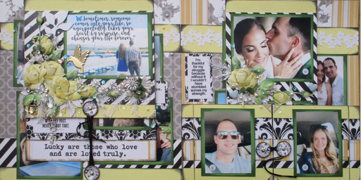 Clidanvilla Scrapper - Double Page DIY Layout Kit - The Story Of Us
