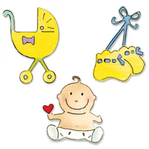 Sizzix - Sizzlits Die - 3PK - Baby Set #5