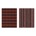 Sizzix - Tim Holtz - Embossing Folders - 2PK - Harlequin & Stripes Set