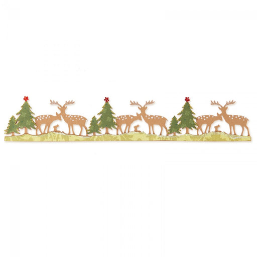 Sizzix - Sizzlits Decorative Strip Die - Woodland Deer
