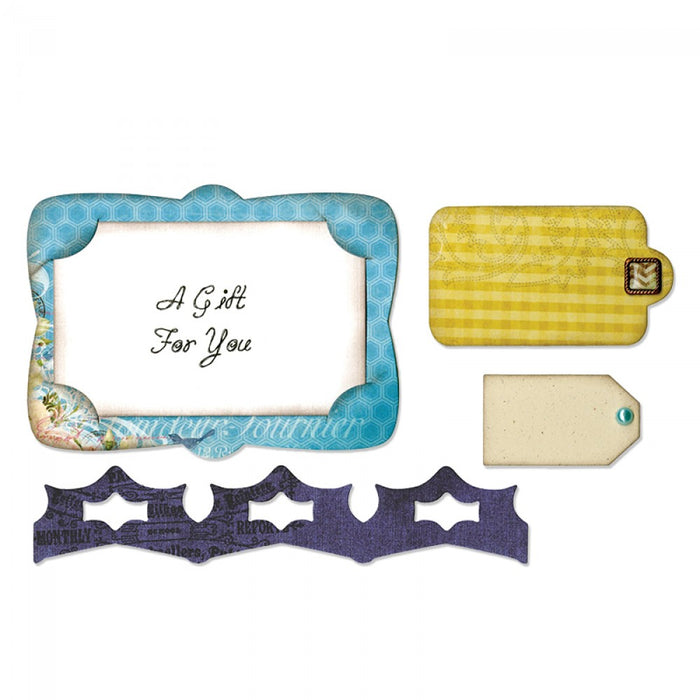 Sizzix - Framelits Die Set 4PK - Gift Card Holder