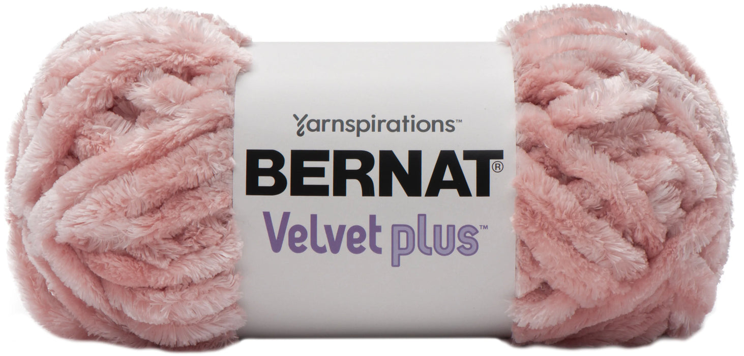 Bernat Velvet Plus Yarn-Pink Dust