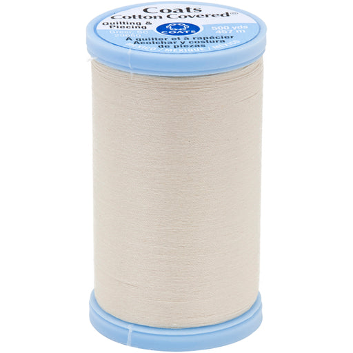 Coats Cotton Covered Quilting & Piecing Thread 500yd-Natural