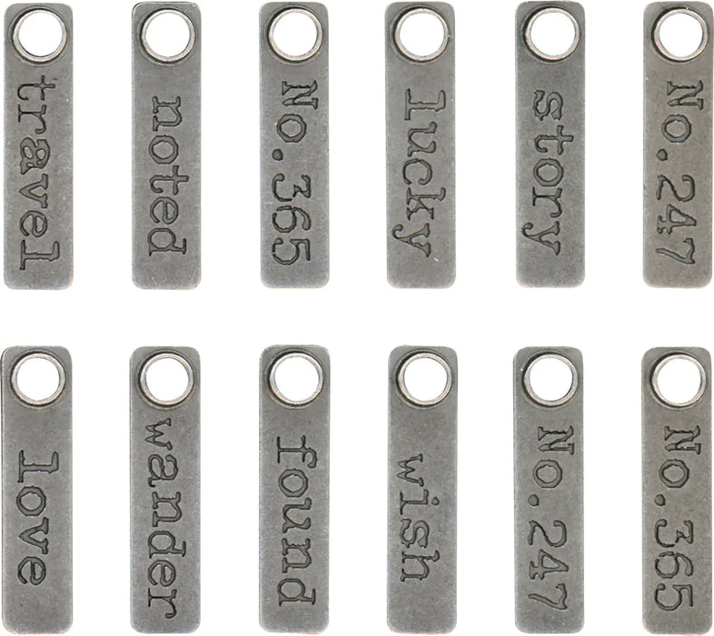 Idea-Ology Metal Story Sticks .25"X1" 12/Pkg-