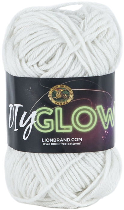 Lion Brand DIY Glow Yarn-Natural