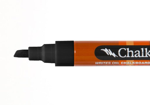 Chalk Ink - Black Chisel Tip Wet Wipe Marker - 6mm