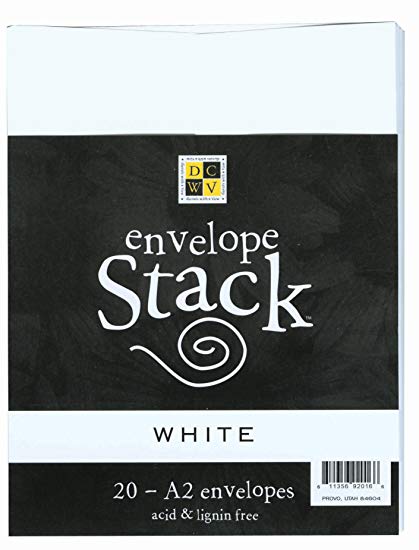 DCWV - Envelope Stack - White