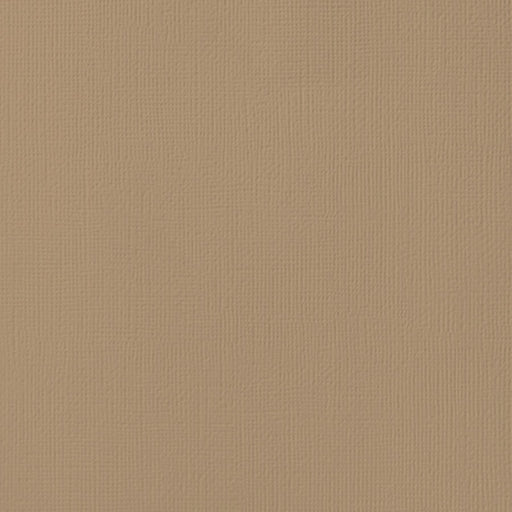 American Crafts - 12"x12" Textured Cardstock - Caramel (1sheets)