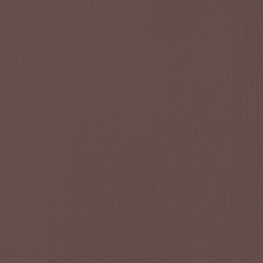 American Crafts - 12'x12" Textured Cardstock - Coffee ( 1 sheet )