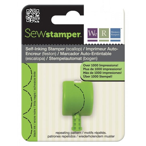 We R Memory Keepers - Doodle Stamper - Stamper Attachment Head - Scallop