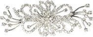 David Tutera - Flat Spray Rhinestone Brooch - 1 piece