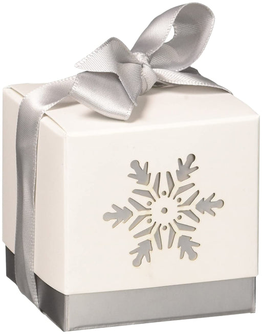 Kate Aspen - Winter Dreams Laser Cut Snowflake Favor Boxes - Set of 24