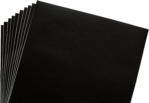 Silhouette America - 12 x 12 Self Adhesive Cardstock - Black (5sheets)