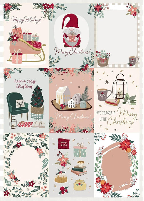 Studio Light - Essentials DIY block A4 - Cozy Christmas Nr.14