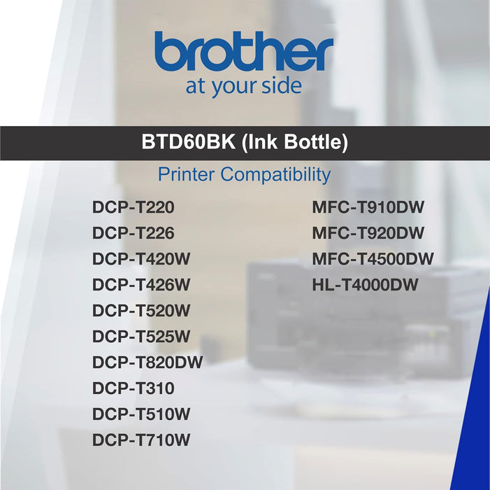 Brother BT-D60BK Black Ink Bottle