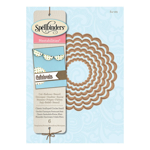 Spellbinders - Nestabilities - Classic Scallop Circle Small