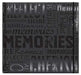 MBI - Embossed Gloss Expressions Album - 4 x 6 inch - Memories - 200 Pockets